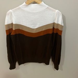 Modern 70’s looking sweater